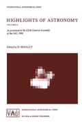 Cover: Highlights of Astronomy - Springer