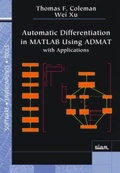 Cover: Automatic Differentiation in MATLAB Using ADMAT with Applications - Society for Industrial & Applied Mathematics,U.S.
