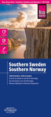 Abbildung von: Reise Know-How Landkarte Südschweden, Südnorwegen / Southern Sweden and Norway (1:875.000) - Reise Know-How Verlag Peter Rump GmbH
