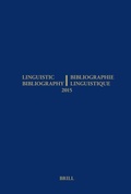 Cover: Linguistic Bibliography for the Year 2015 / / Bibliographie Linguistique de l'annee 2015 - Brill