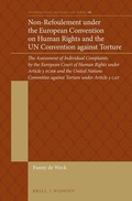 Cover: Non-Refoulement under the European Convention on Human Rights and the UN Convention against Torture - Martinus Nijhoff