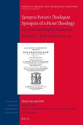 Cover: Synopsis Purioris Theologiae / Synopsis of a Purer Theology - Brill