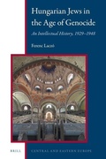 Cover: Hungarian Jews in the Age of Genocide - Brill
