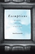 Cover: Exemptions - Harvard University Press