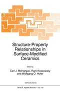 Cover: Structure-Property Relationships in Surface-Modified Ceramics - Springer