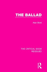 Enlarge image Cover: The Ballad - Routledge