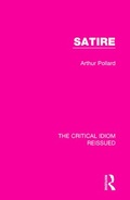 Cover: Satire - Routledge