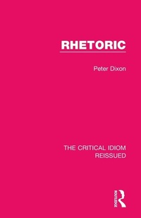 Enlarge image Cover: Rhetoric - Routledge
