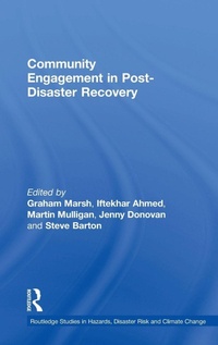 Enlarge image Cover: Community Engagement in Post-Disaster Recovery - Routledge