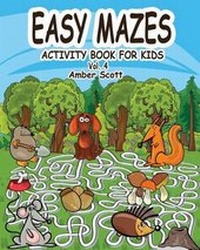 Enlarge image Cover: Easy Mazes Activity Book for Kids - Vol. 4 - Blurb