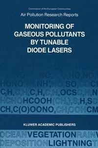 Enlarge image Cover: Monitoring of Gaseous Pollutants by Tunable Diode Lasers - Springer