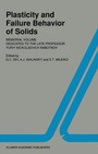 Cover: Plasticity and failure behavior of solids - Kluwer Academic Publishers