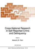Cover: Cross-National Research in Self-Reported Crime and Delinquency - Springer
