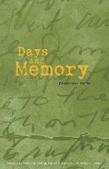 Cover: Days and Memory - Northwestern University Press
