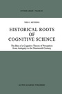 Cover: Historical Roots of Cognitive Science - Springer