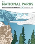 Cover: The National Parks Poster Coloring Book - Earth Aware Editions