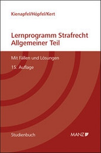 Enlarge image Cover: Lernprogramm Strafrecht - Allgemeiner Teil - Manz