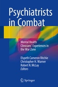 Cover: Psychiatrists in Combat - Springer