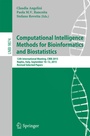 Cover: Computational Intelligence Methods for Bioinformatics and Biostatistics - Springer