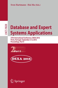 Enlarge image Cover: Database and Expert Systems Applications - Springer