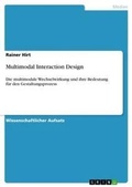 Cover: Multimodal Interaction Design - Grin Verlag