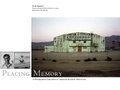 Cover: Placing Memory - University of Oklahoma Press