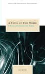 Cover: A Thing of This World - Northwestern University Press