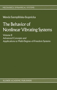 Enlarge image Cover: The Behaviour of Nonlinear Vibrating Systems - Springer