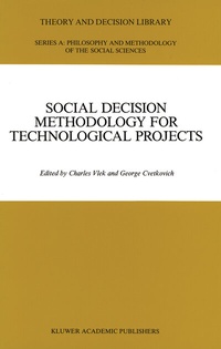 Enlarge image Cover: Social Decision Methodology for Technological Projects - Springer