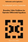 Cover: Boundary Value Problems for Operator Differential Equations - Springer