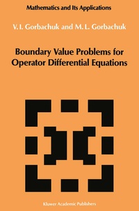 Enlarge image Cover: Boundary Value Problems for Operator Differential Equations - Springer