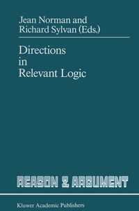 Enlarge image Cover: Directions in Relevant Logic - Kluwer Academic Publishers