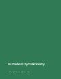 Cover: Numerical syntaxonomy - Kluwer Academic Publishers