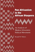 Cover: Pan Africanism in the African Diaspora - Wayne State University Press