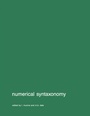 Cover: Numerical syntaxonomy - Springer