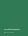 Cover: Numerical syntaxonomy - Springer