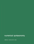 Cover: Numerical syntaxonomy - Springer