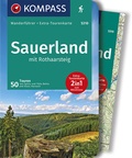 Cover: KOMPASS Wanderf&uuml;hrer Sauerland mit Rothaarsteig - KOMPASS-Karten