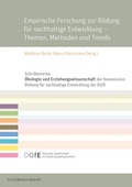 Cover: Empirische Forschung zur Bildung f&uuml;r nachhaltige Entwicklung - Themen, Methoden und Trends - Verlag Barbara Budrich