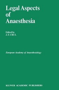 Abbildung von: Legal Aspects of Anaesthesia - Springer
