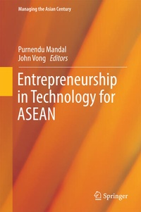 Enlarge image Cover: Entrepreneurship in Technology for ASEAN - Springer