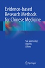 Cover: Evidence-based Research Methods for Chinese Medicine - Springer