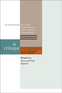 Enlarge image Cover: Is Critique Secular? - Fordham University Press