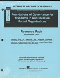 Abbildung von: Foundations of Governance for Museums in Non-Museum Parent Organizations - American Alliance of Museums