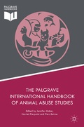 Cover: The Palgrave International Handbook of Animal Abuse Studies - Palgrave Macmillan