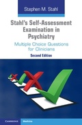 Cover: Stahl's Self-Assessment Examination in Psychiatry - Cambridge University Press
