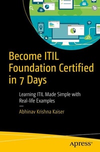 Abbildung von: Become ITIL Foundation Certified in 7 Days - Apress