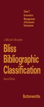 Cover: Bliss Bibliographic Classification - Butterworth-Heinemann