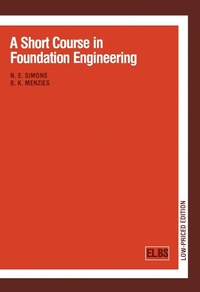 Enlarge image Cover: A Short Course in Foundation Engineering - Butterworth-Heinemann