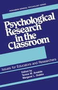 Bild: Psychological Research in the Classroom - Elsevier